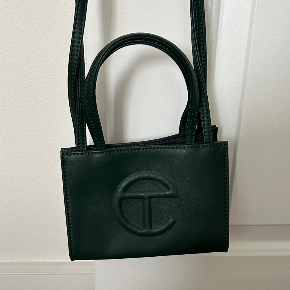 Telfar Dark Olive Small Shopping Bag